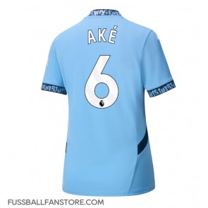 Manchester City Nathan Ake #6 Replik Heimtrikot Damen 2024-25 Kurzarm